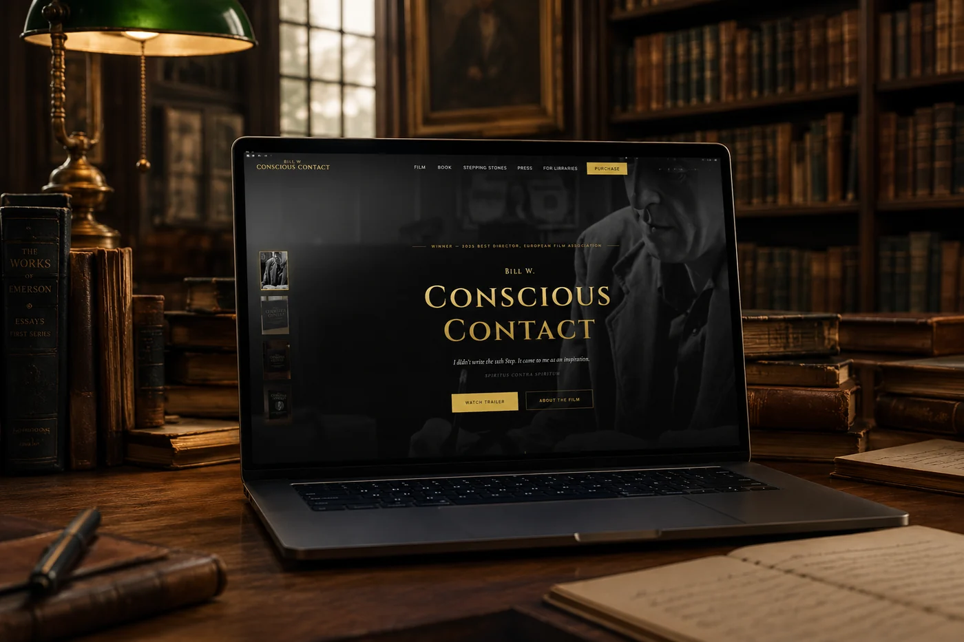 The Bill W. Conscious Contact website