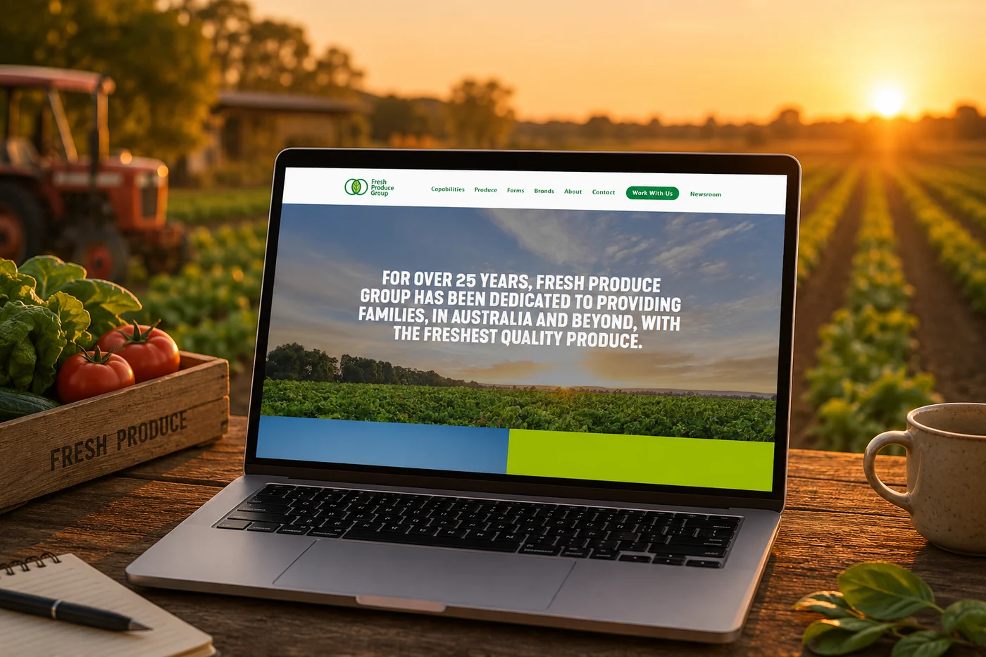 The Fresh Produce Group website