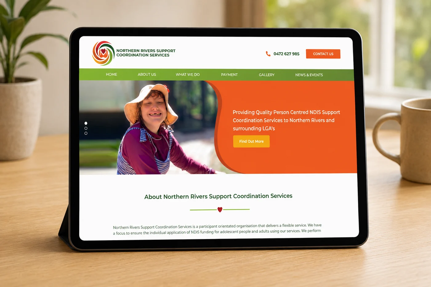 The NRSC Services website