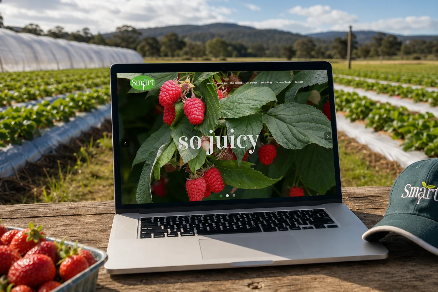 The Smart Berries website