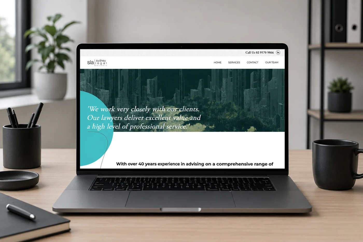 The Sydney Legal Advisers website
